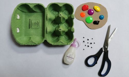 How To Make Egg Carton Monsters you will need
